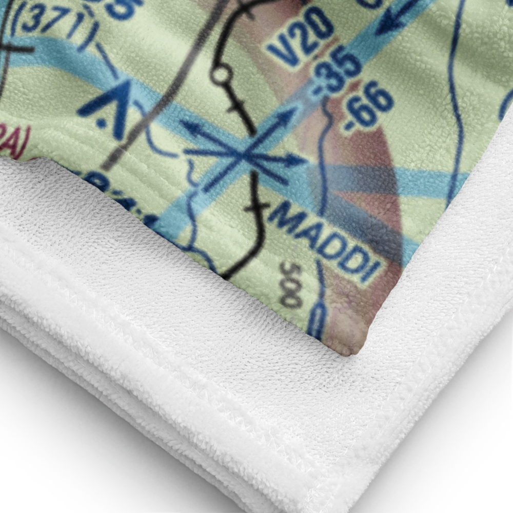 Monroe Walton County Airport (D73) VFR Sectional Towel 