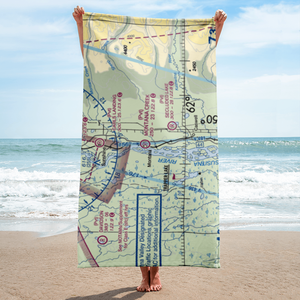 Montana Creek Airport (21AK) VFR Sectional Towel