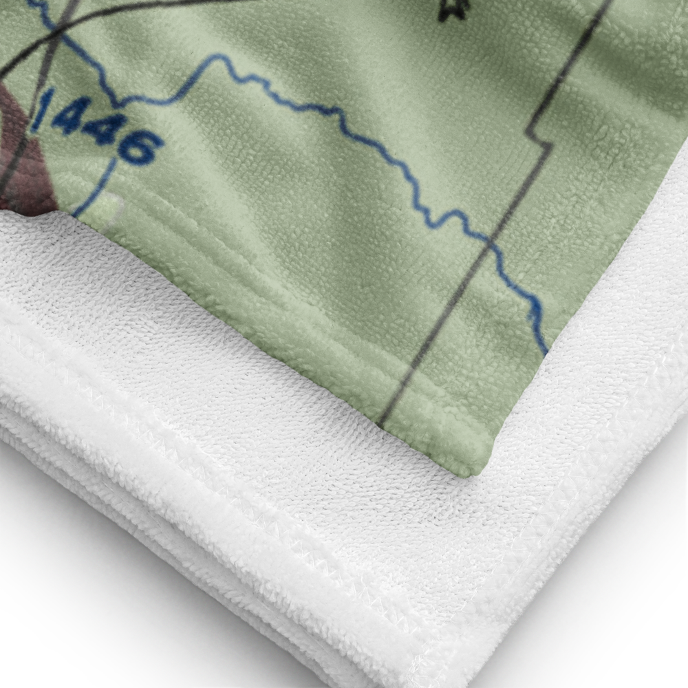 Montevideo Chippewa County Airport (MVE) VFR Sectional Towel 