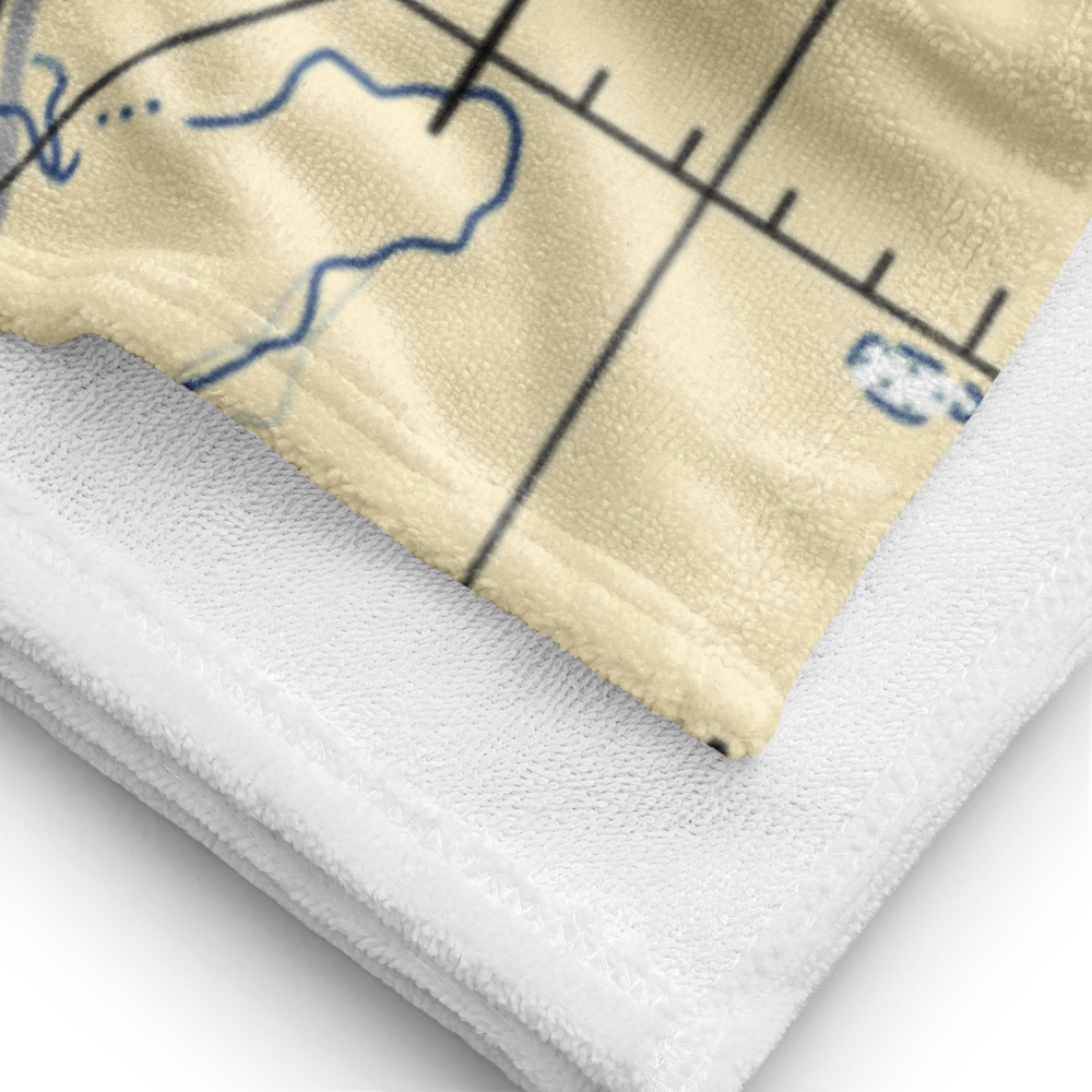 Montezuma Coop Airport (67KS) VFR Sectional Towel 
