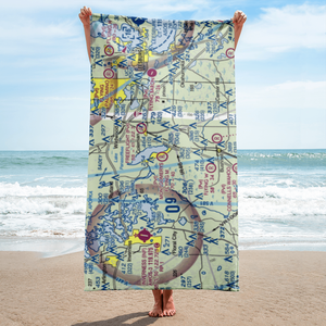Montgomery's Flying M Ranch Airport (FD49) VFR Sectional Towel