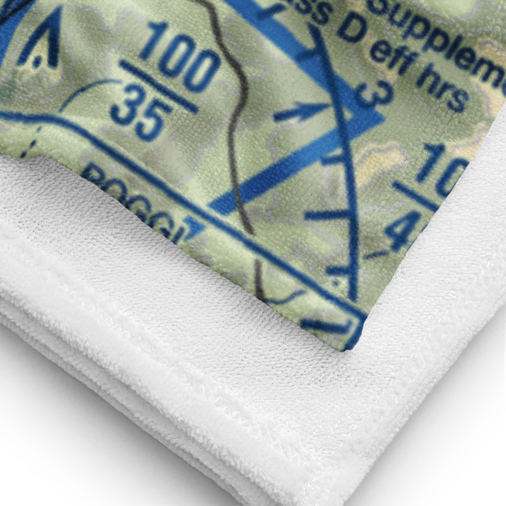 Montgomery-Gibbs Executive Airport (MYF) VFR Sectional Towel 