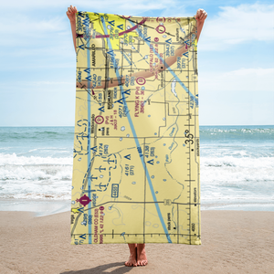 Moore Airport (1TE6) VFR Sectional Towel