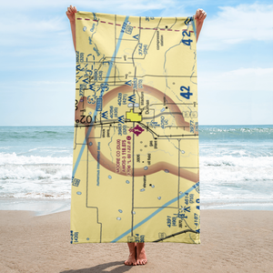 Moore County Airport (DUX) VFR Sectional Towel