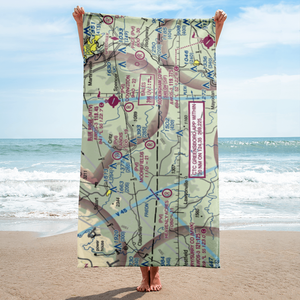 Moorefield's Airstrip (VA27) VFR Sectional Towel