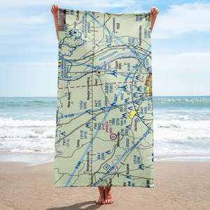 Mooseberry Airport (1MU7) VFR Sectional Towel