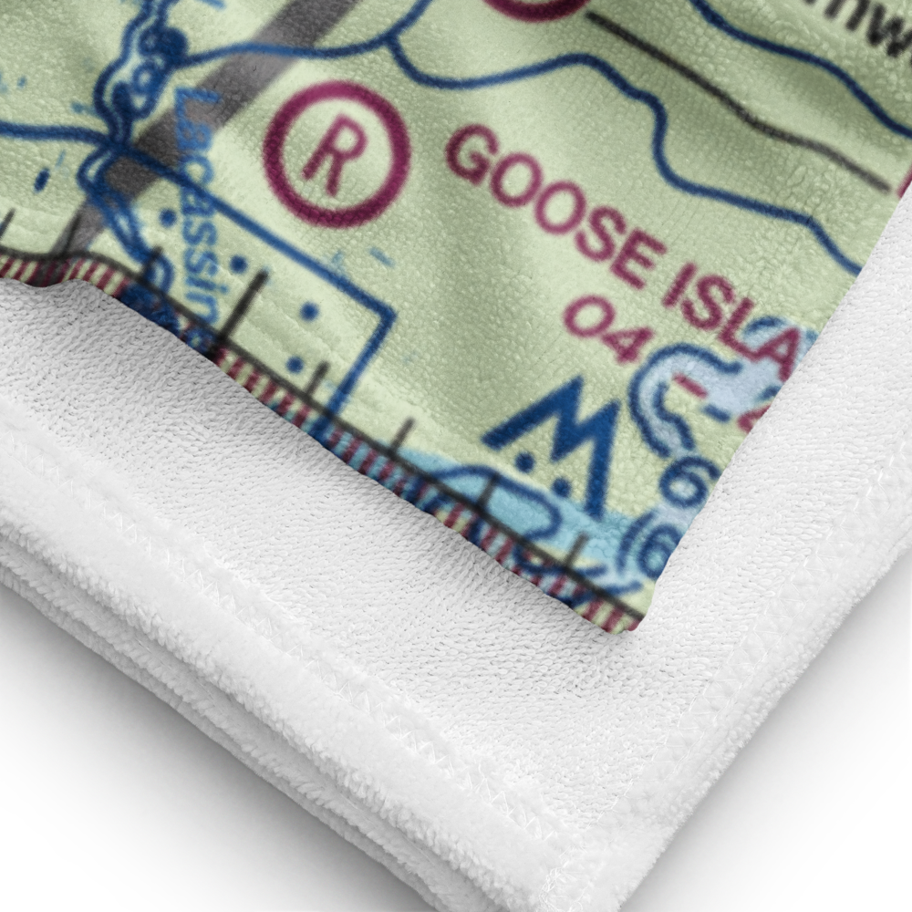 Morgan Crop Service Nr 2 Airport (3LA6) VFR Sectional Towel 