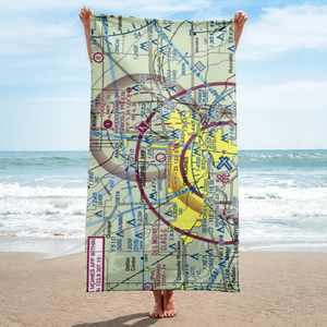 Morningstar Field (Y76) VFR Sectional Towel