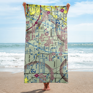 Morningstar North Airport (3OH1) VFR Sectional Towel