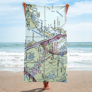 Morrison's Airport (ME88) VFR Sectional Towel
