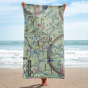 Morton's Airport (PS64) VFR Sectional Towel