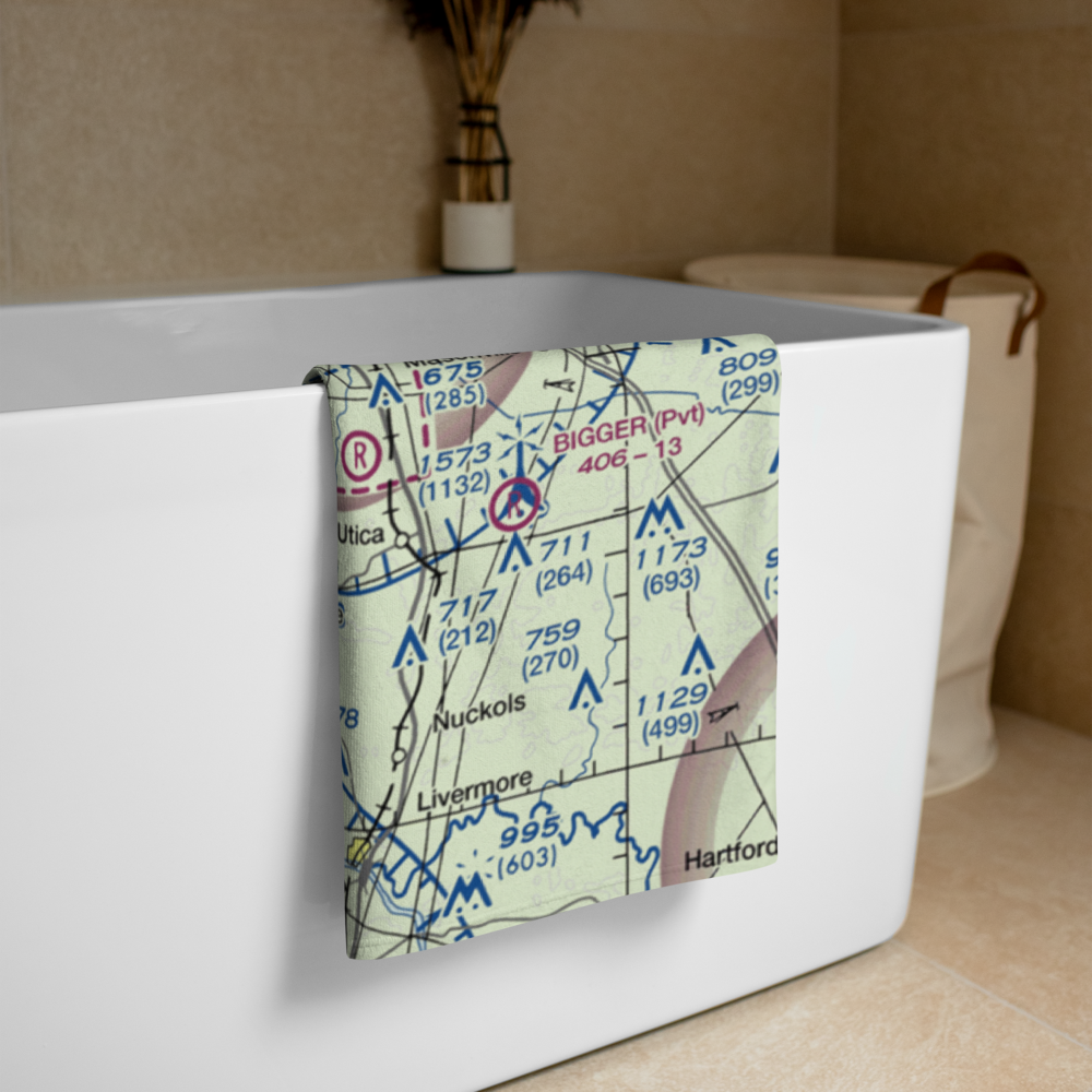 Moseley Field (4KY4) VFR Sectional Towel 