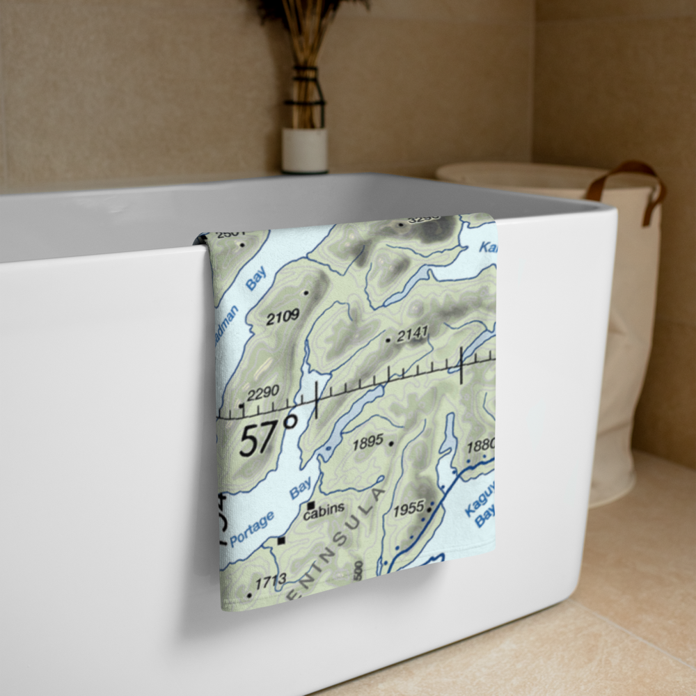 Moser Bay Seaplane Base (KMY) VFR Sectional Towel 