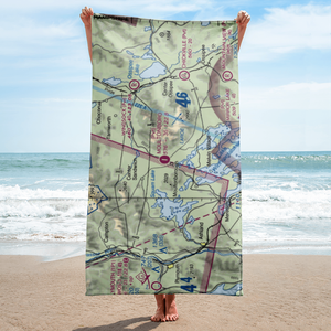 Moultonboro Airport (53NH) VFR Sectional Towel