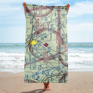 Moultrie Municipal Airport (MGR) VFR Sectional Towel