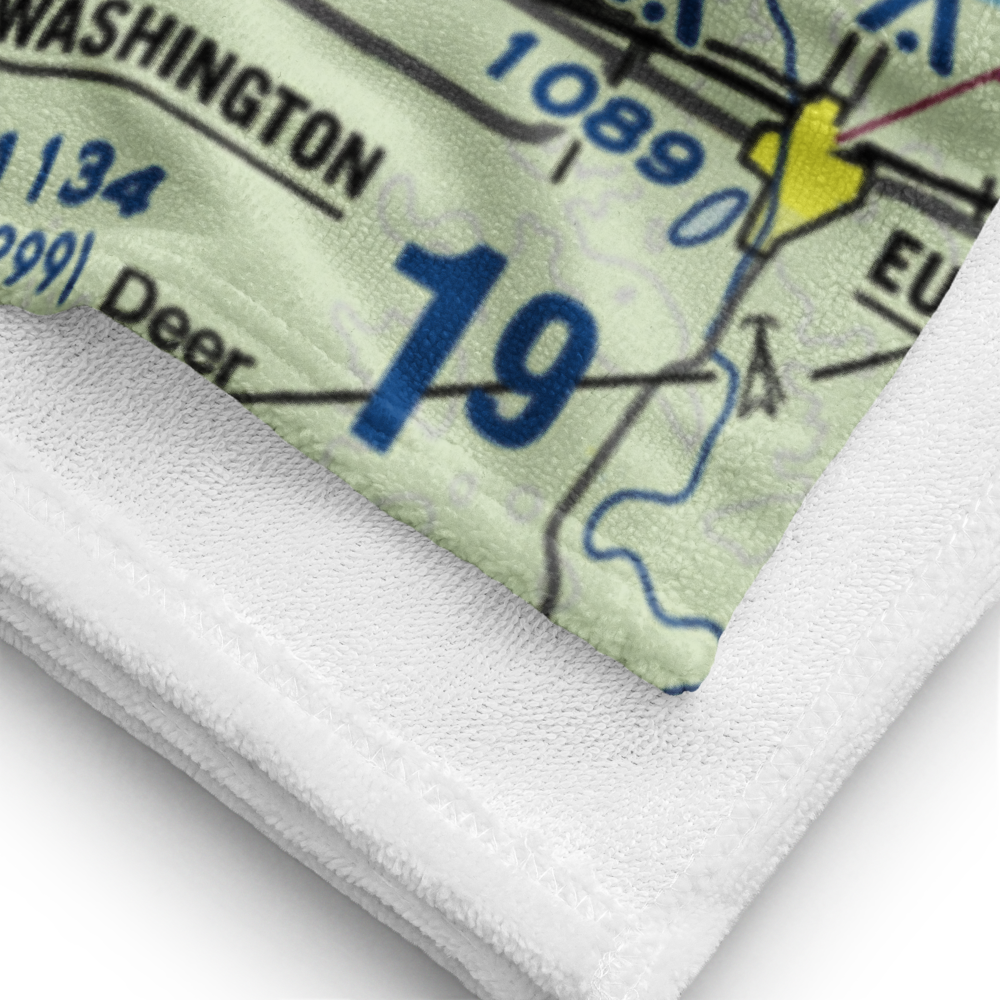 Mount Hawley Auxiliary Airport (3MY) VFR Sectional Towel 