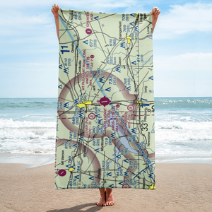 Mount Pleasant Regional Airport (OSA) VFR Sectional Towel