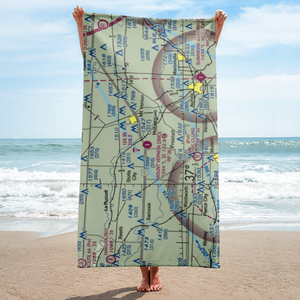 Mount Vernon Municipal Airport (2MO) VFR Sectional Towel