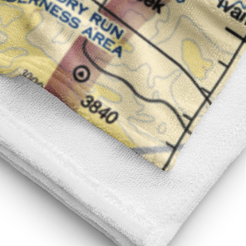 Mountain Empire Airport (MKJ) VFR Sectional Towel 