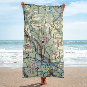 Mountain Top Airport (NY02) VFR Sectional Towel