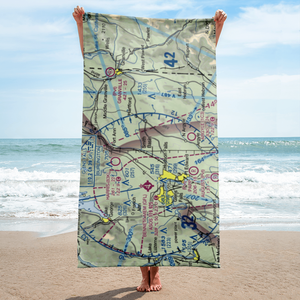 Mountain View Airport (14NK) VFR Sectional Towel