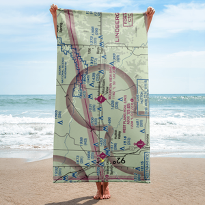 Mountain View Airport (MNF) VFR Sectional Towel