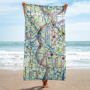 Moxley's Airport (4MD6) VFR Sectional Towel