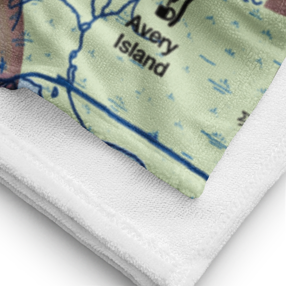 Ms Pats Airport (35LA) VFR Sectional Towel 