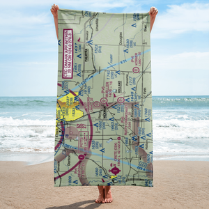 Mueller Field (NE79) VFR Sectional Towel