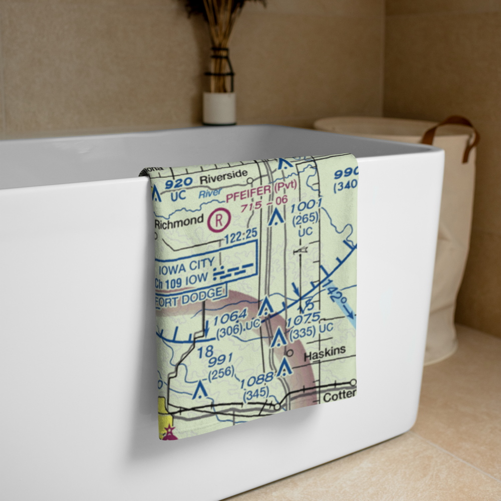 Murphy Field Private Airport (5IA7) VFR Sectional Towel 