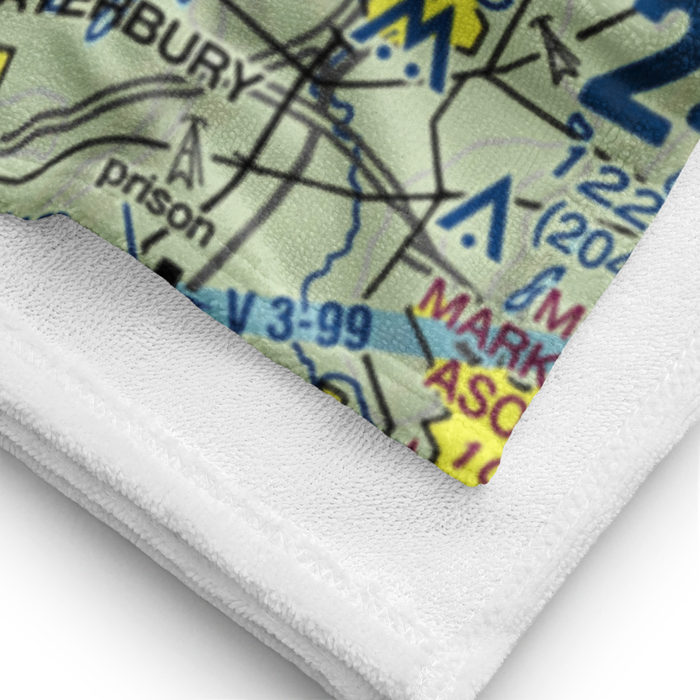 Murphy's Landing Balloonport (CT30) VFR Sectional Towel 