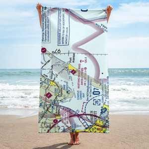 Mustang Beach Airport (RAS) VFR Sectional Towel