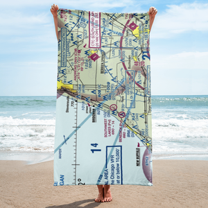 Myers Airport (MI25) VFR Sectional Towel