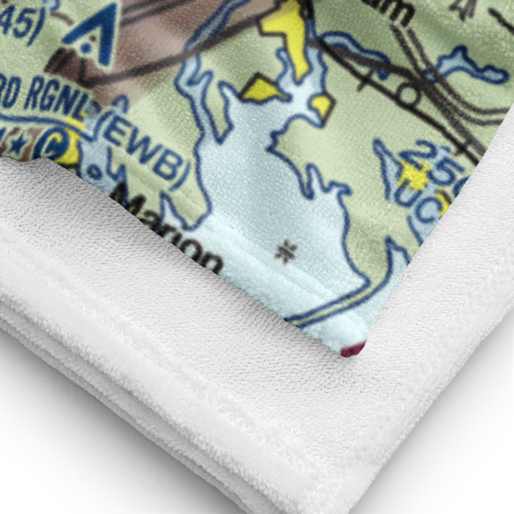 Myricks Airport (1M8) VFR Sectional Towel 