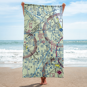 Myrtle Beach Hardee Airpark (SC21) VFR Sectional Towel