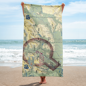 Myrtle Creek Airport (US-1050) VFR Sectional Towel