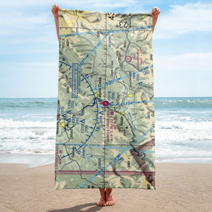 Myrtle Creek Municipal Airport (16S) VFR Sectional Towel