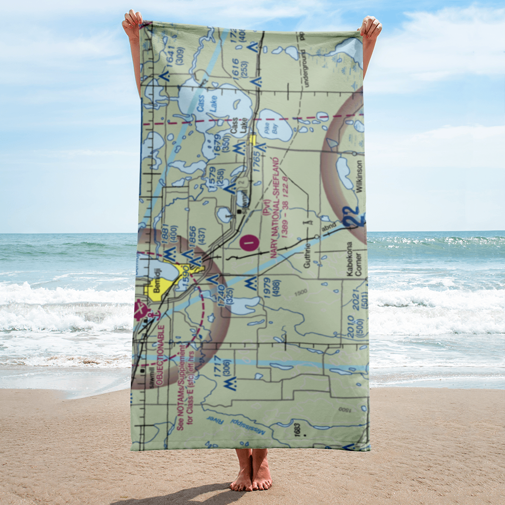 Nary National Shefland Field (5C3) VFR Sectional Towel 