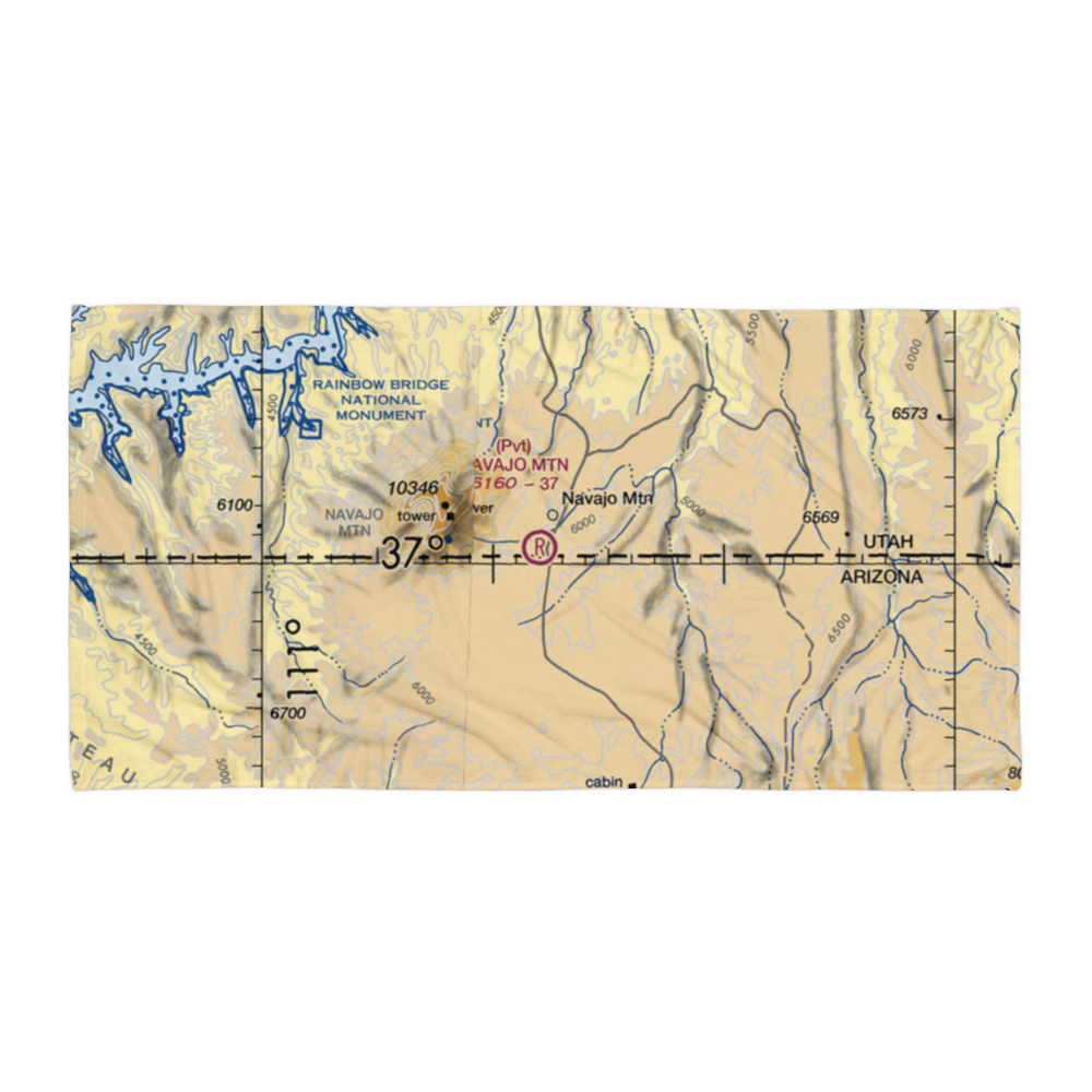 Navajo Mountain Airport (04UT) VFR Sectional Towel 