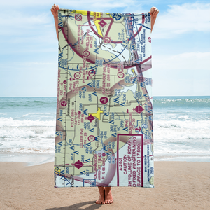 Naval Outlying Field Barin (NBJ) VFR Sectional Towel