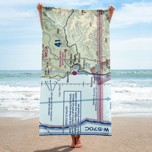 Nehalem Bay State Airport (3S7) VFR Sectional Towel