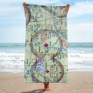 Neil Armstrong Airport (AXV) VFR Sectional Towel