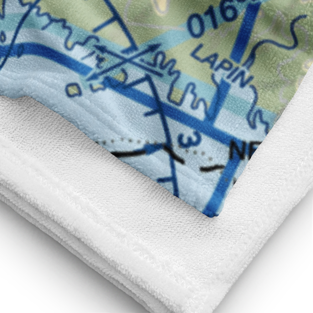 Nellis Air Force Base (LSV) VFR Sectional Towel 