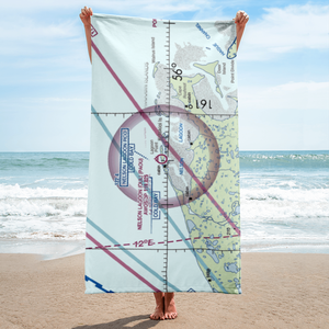 Nelson Lagoon Airport (OUL) VFR Sectional Towel