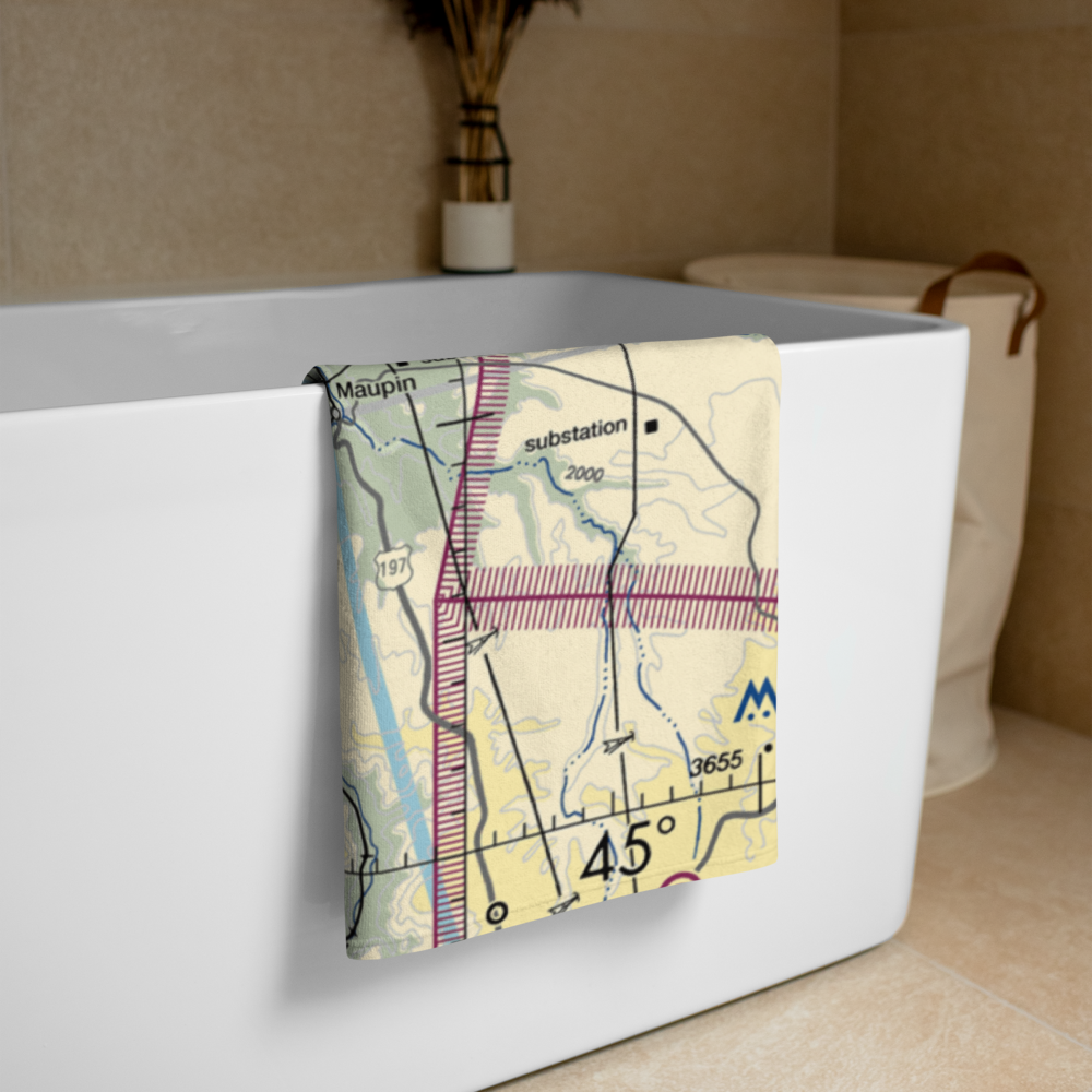 Nelson Ranch Airport (19OR) VFR Sectional Towel 