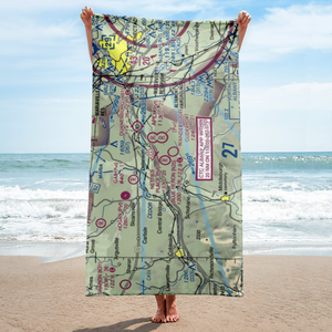 Nettie's Place Airport (NK83) VFR Sectional Towel