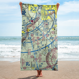 Neu Field (8KS1) VFR Sectional Towel