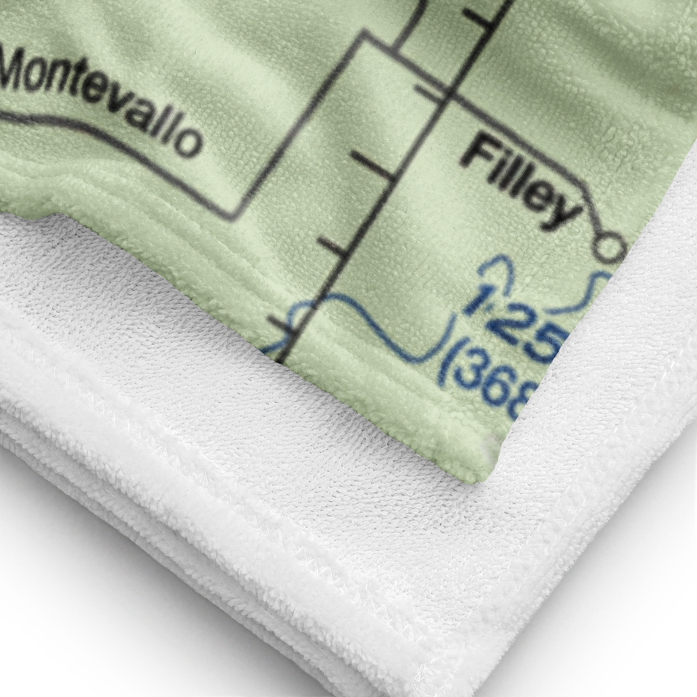 Nevada Municipal Airport (NVD) VFR Sectional Towel 