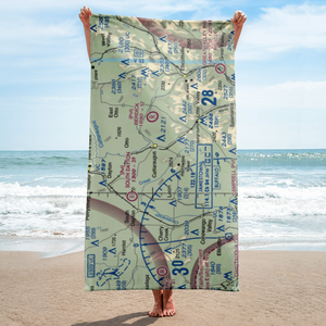 Neverland Airport (NY76) VFR Sectional Towel