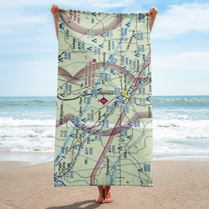 New Albany Union County Airport (M72) VFR Sectional Towel